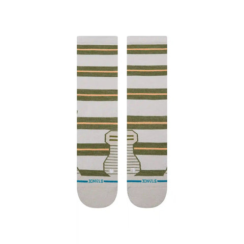 STRIPED IT LIGHT WOOL CREW