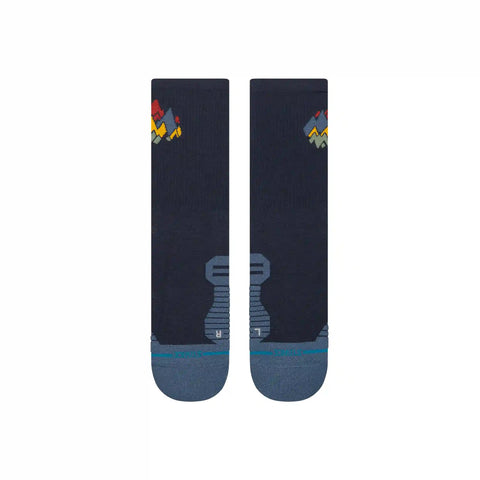PEAKS RIBBED LIGHT CREW