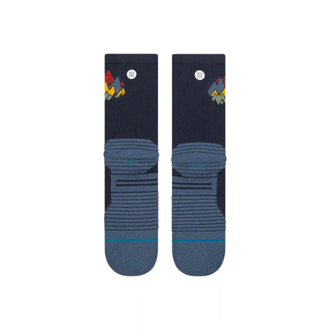 PEAKS RIBBED LIGHT CREW