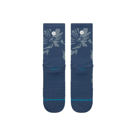 FLORA SCAN MID RIBBED CREW