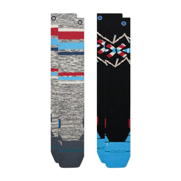STRIPE UP MID POLY SNOW 2 PACK