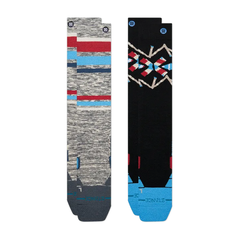 STRIPE UP MID POLY SNOW 2 PACK