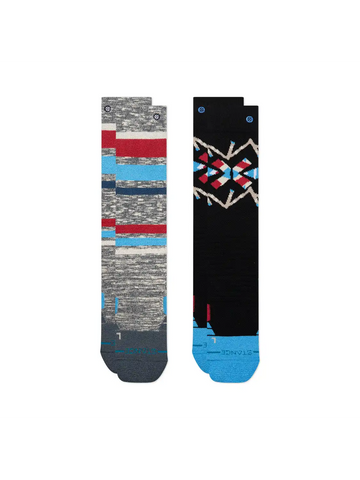 KIDS STRIPE UP MID POLY 2 PACK