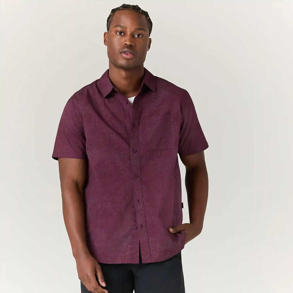BALES SS BUTTON UP