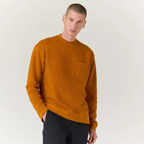 WAFFLE CREWNECK