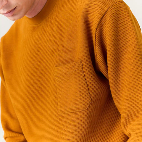 WAFFLE CREWNECK