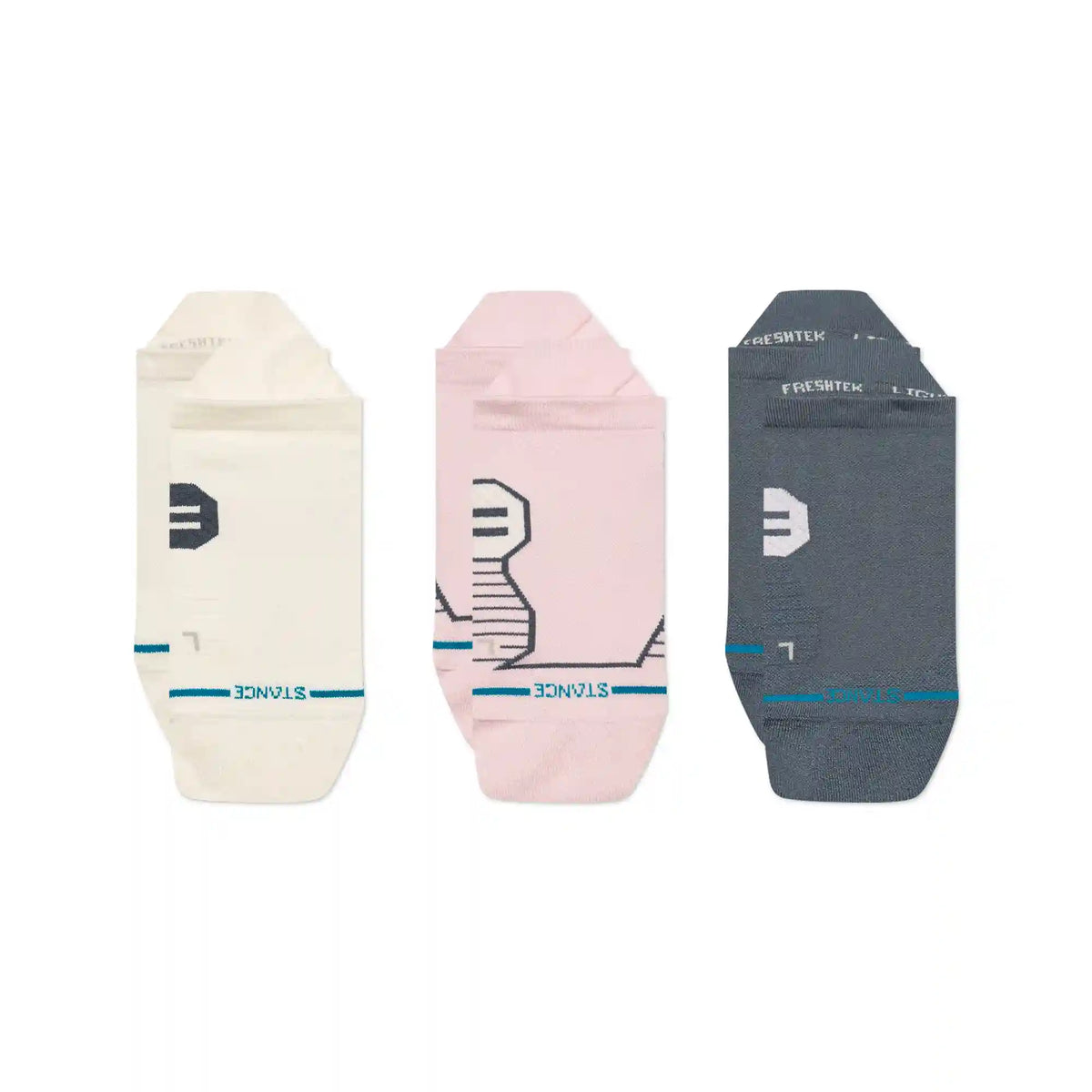 WOMENS SOLID LIGHT TAB 3 PACK