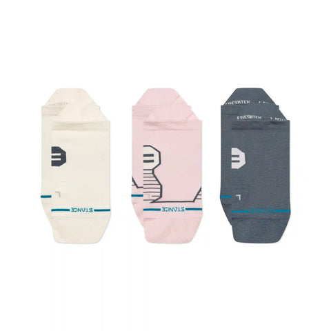 WOMENS SOLID LIGHT TAB 3 PACK