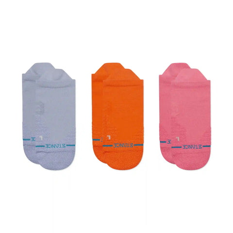 WOMENS SOLID MID TAB 3 PACK
