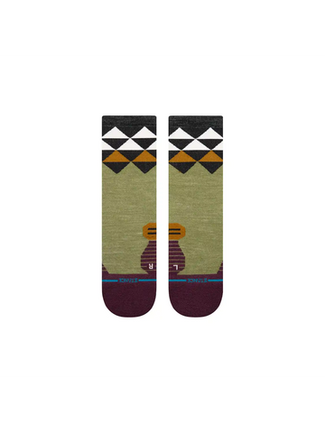 QUADRILATERAL LIGHT WOOL CREW