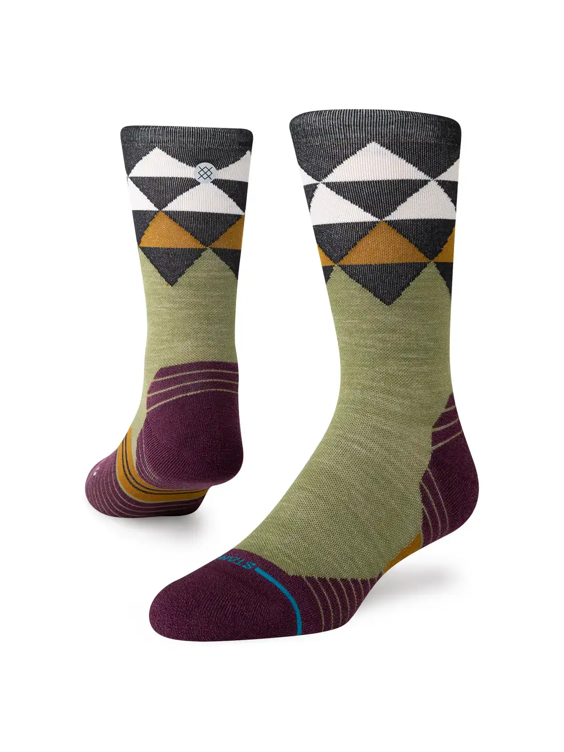 QUADRILATERAL LIGHT WOOL CREW